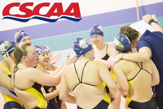 Women's Swimming Recognized as Spring CSCAA Scholar All-America Team