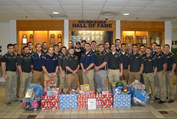 SJC Baseball Collects and Donates 110 Toys to Needy