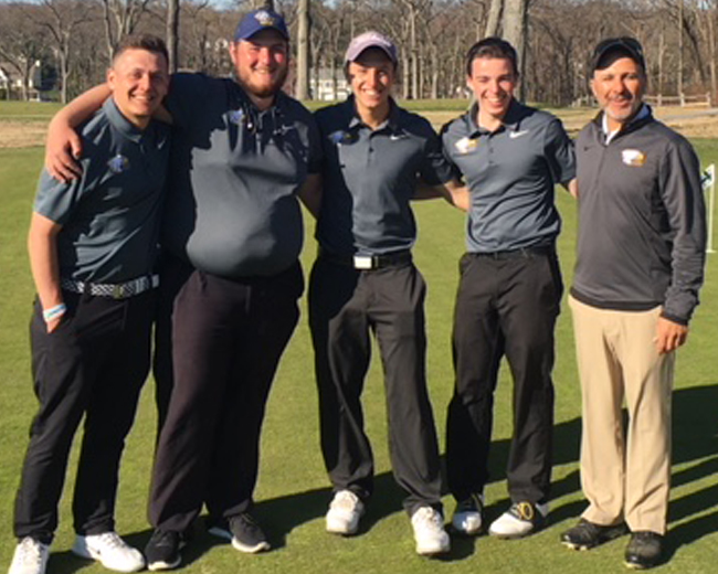 Men's Golf Wraps Season with Win at Suffolk County CC Invitational