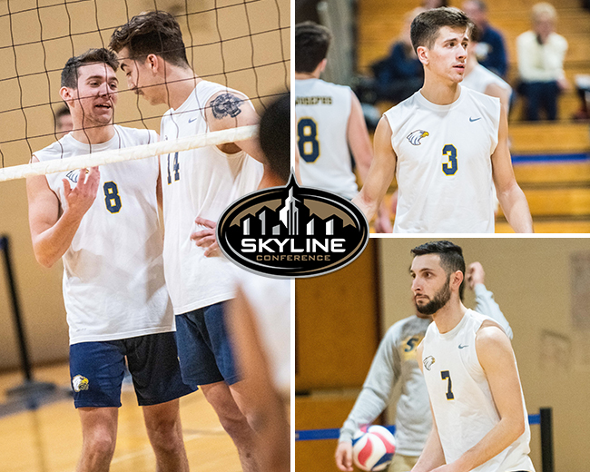 Men’s Volleyball Places Four on Skyline All-Conference First-Team