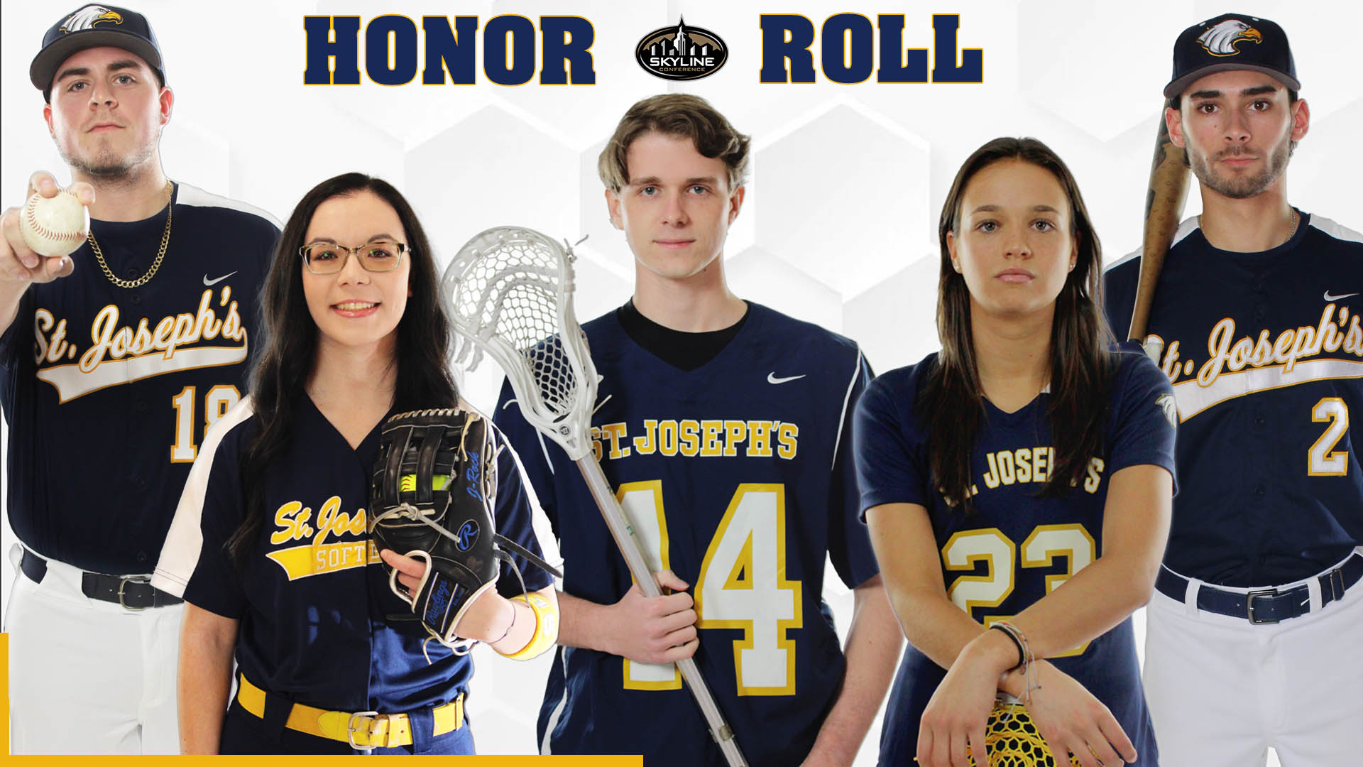 Five Golden Eagles Land on Weekly Honor Rolls