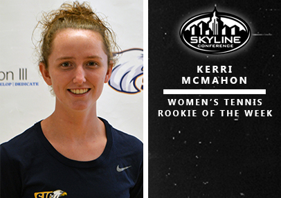 McMahon Collects Second Skyline Rookie of the Week Honor