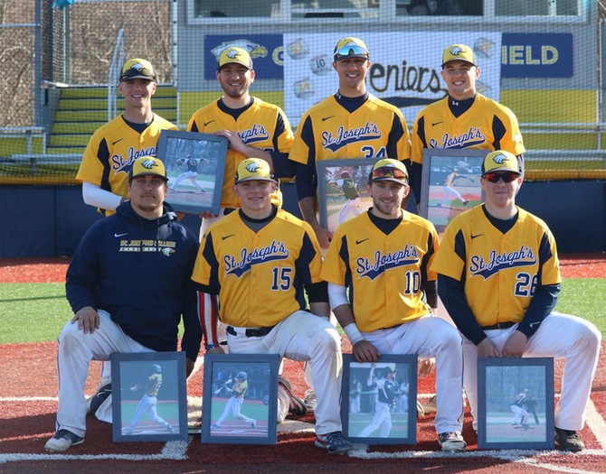 Baseball Shuts Out Purchase on Senior Day