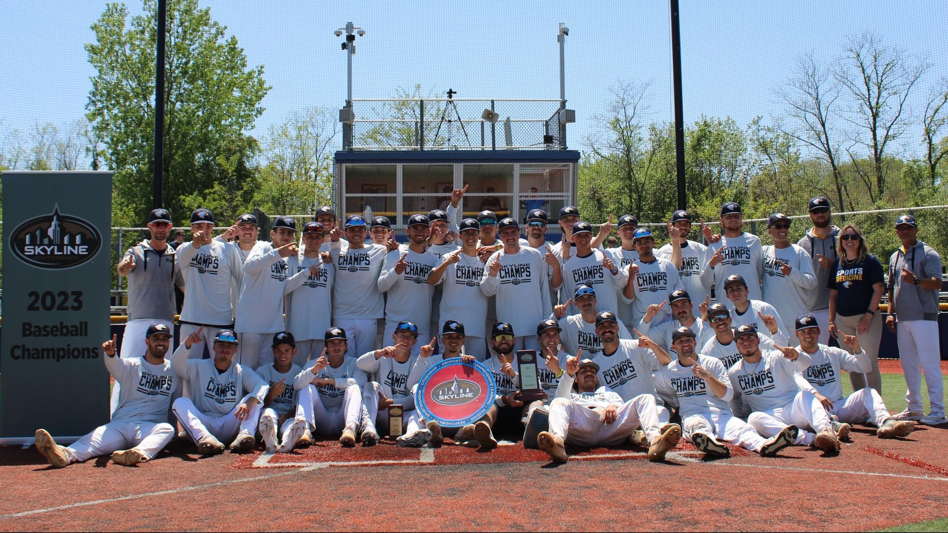 Baseball Claims Back-to-Back Skyline Championship Titles with 10-4 Win Over Maritime
