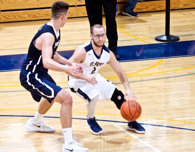 Old Westbury Hands Men’s Basketball First Conference Defeat