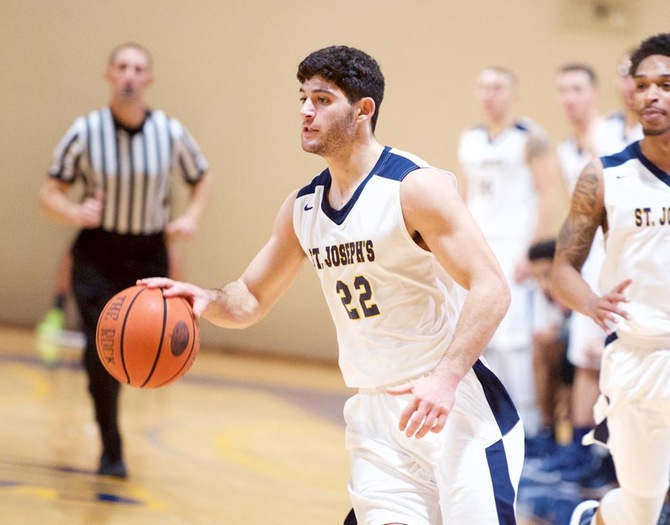 Five Score in Double-Digits in Men’s Basketball’s Loss to Mt. St. Vincent
