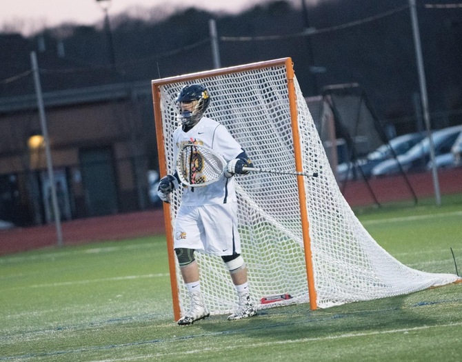 Men’s Lacrosse Edged by Manhattanville on Tuesday