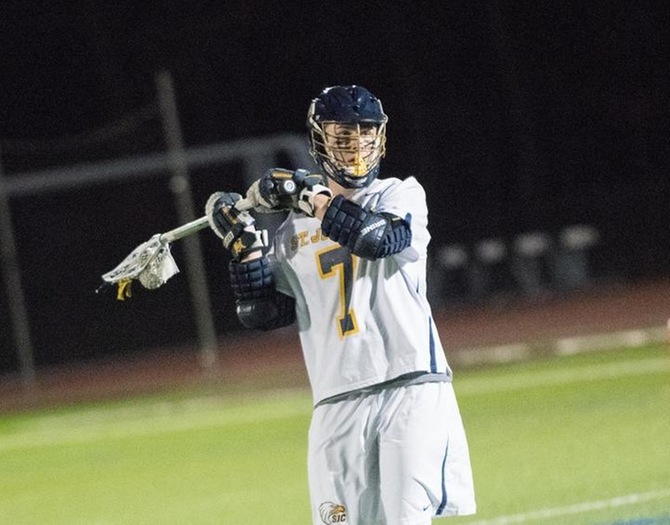 Men’s Lacrosse Eases to 18-3 Victory over Mt. St. Vincent