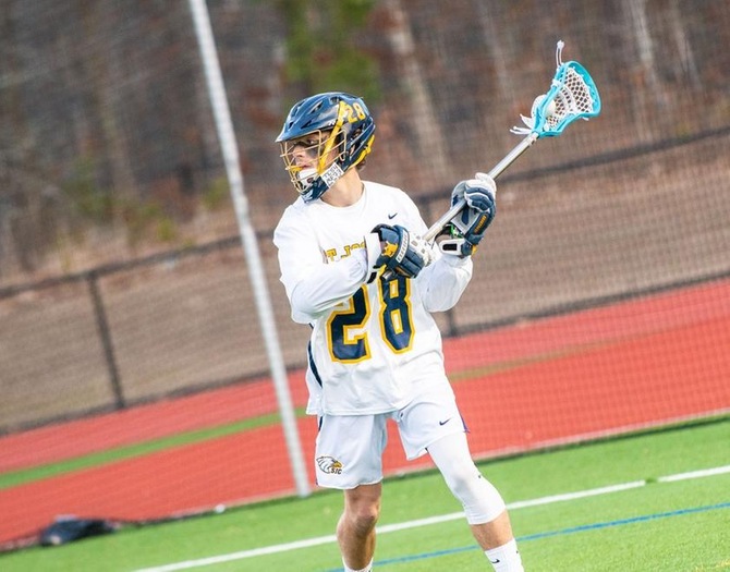 Men’s Lacrosse Storms Past Purchase on Senior Day