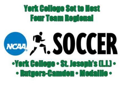 Men's Soccer Off To York, Pennsylvania for NCAA First Round Game