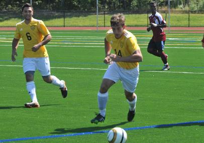 Upset Special as Men's Soccer Knocks Mt. St. Mary from First Place Perch