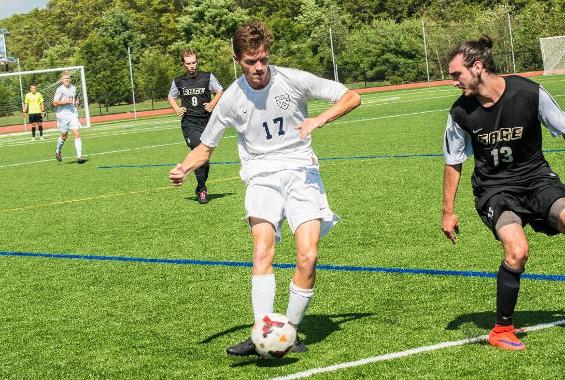 Men’s Soccer Tops Old Westbury 2-1 on Wed., Earns First-Round Bye