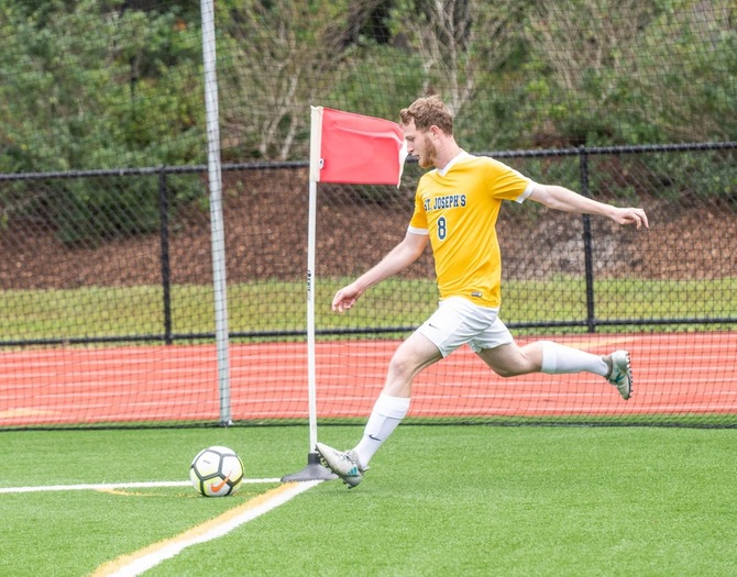 Men’s Soccer Edged by USMMA on Saturday