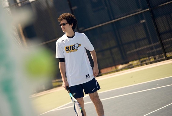 Men’s Tennis Sweeps York for First Win of the Season
