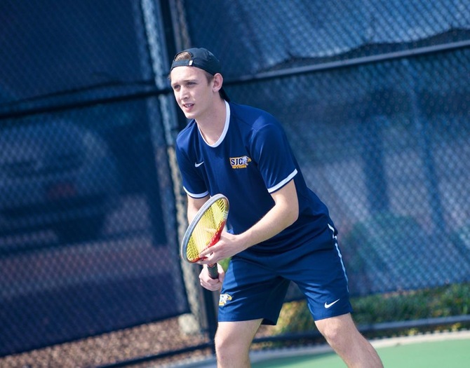Men’s Tennis Drops Skyline Contest to Purchase