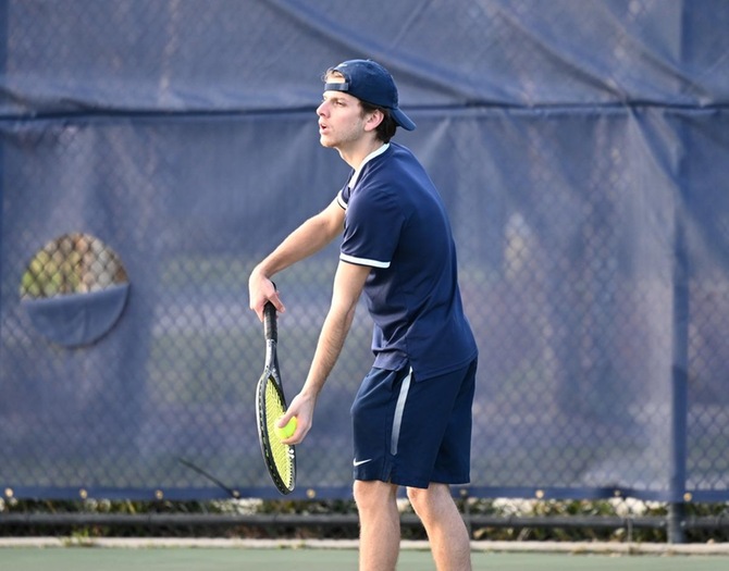 Men's Tennis Topples Mt. St. Mary for Second Win