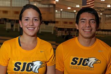 Arquer and Mayen Named NJAC Track Athletes of the Week