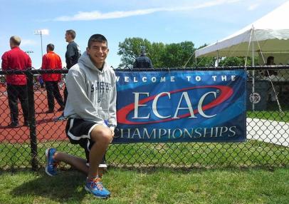Mario Mayen Competes in First ECAC Championship