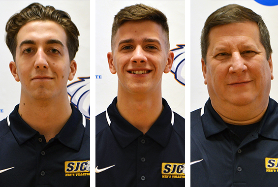 Men’s Volleyball’s Biggers, Curaro and Kropp Nab End of Year Skyline Honors