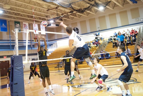 Men’s Volleyball Swept by SUNY-Poly on Friday