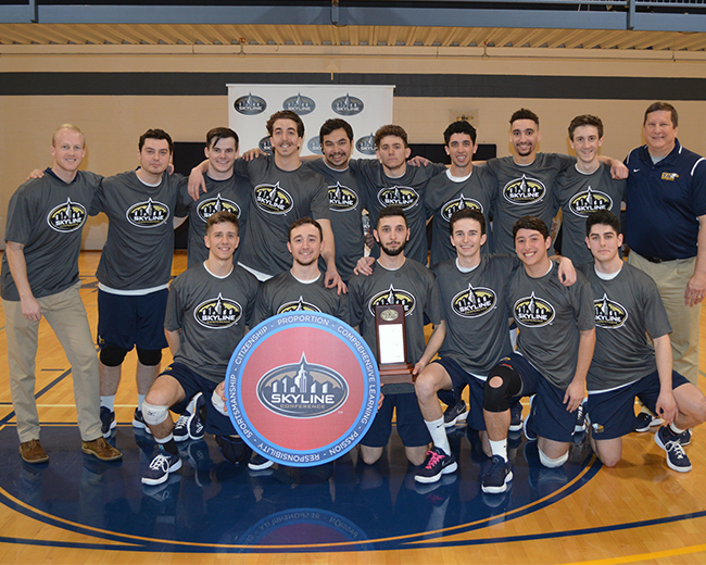 Men’s Volleyball Crowned 2018 Skyline Conference Champions