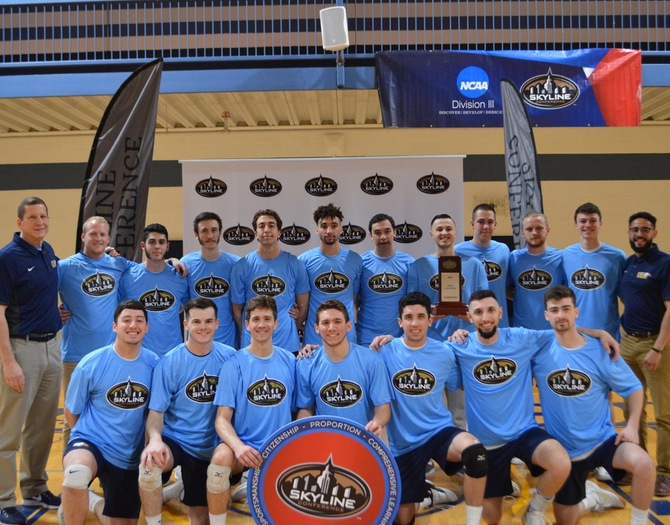 Men's Volleyball Captures Back-to-Back Skyline Conference Titles