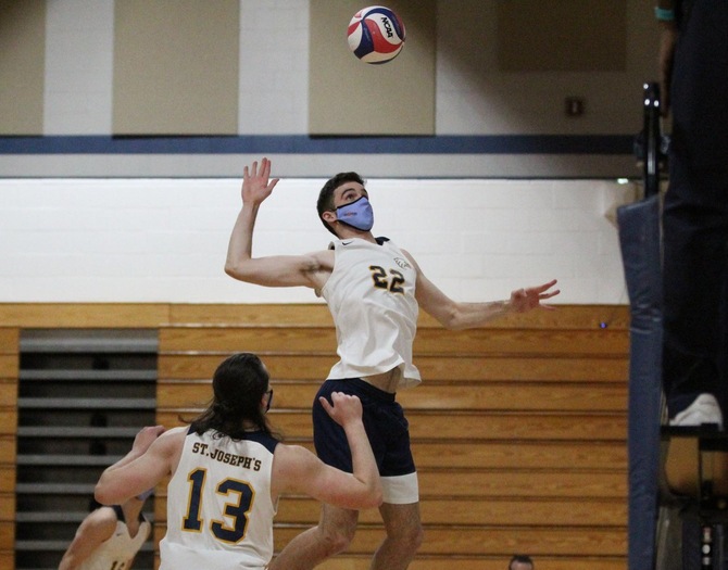 Men's Volleyball Sweeps Sarah Lawrence on Saturday