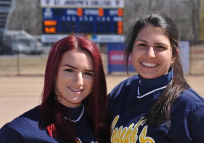 Lady Eagles Split with Knights on Senior Day
