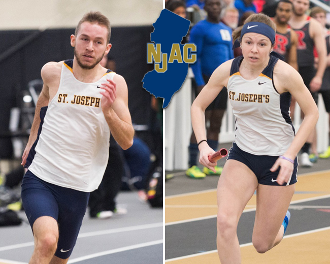 Linbrunner, Holownia Named NJAC Track and Field Athletes of the Week