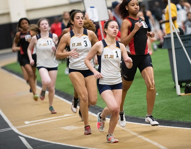 Track and Field Competes at Giegengack Invitational