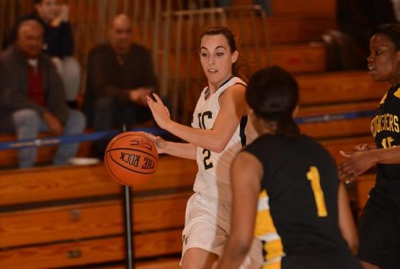 Lady Golden Eagles Fall to SJC-Brooklyn in "East vs. West" Game