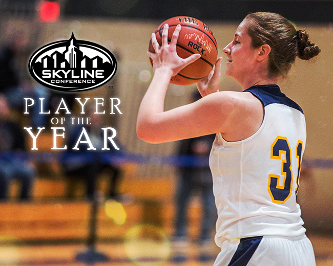 Andrea Iavarone Named Skyline Conference Player of the Year