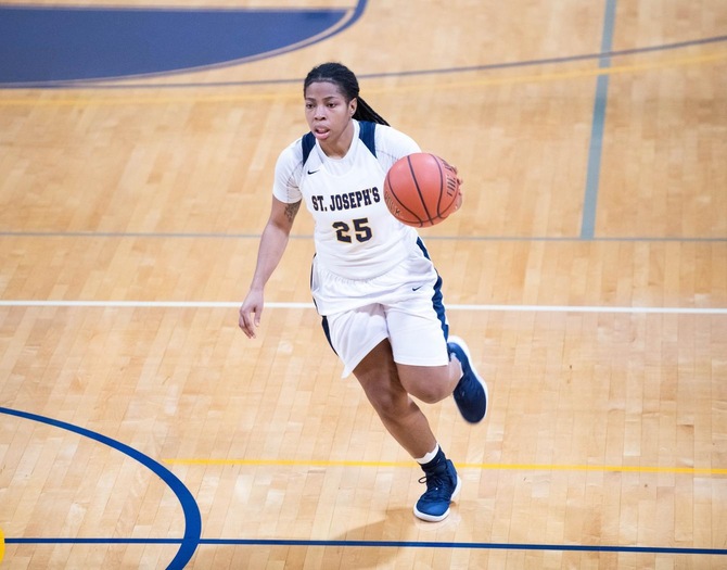 Women's Basketball Edged by Mt. St. Vincent