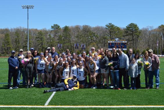 Women’s Lax Captures Second-Straight Undefeated Reg. Season Championship on Sr. Day