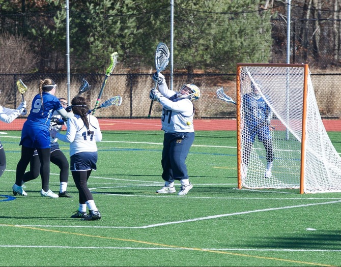 Women's Lacrosse Picks Up First Win in 17-1 Decision Over Husson