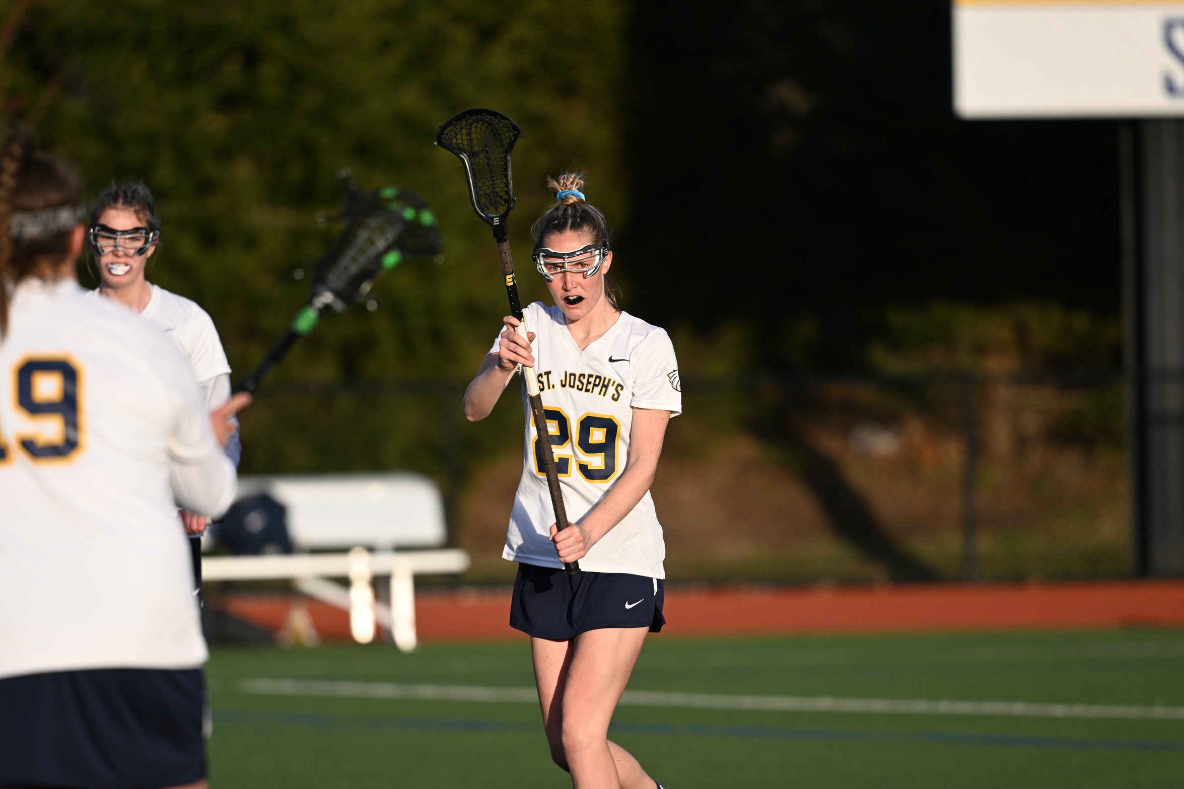 Women's Lacrosse Secures First Victory Against Ramapo, 14-8