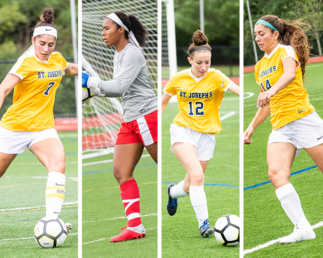 Women's Soccer Places Four on Skyline All-Conference Teams
