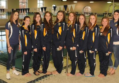 Swim Places Third at Skyline Championships, Five Eagles on All-Skyline Team