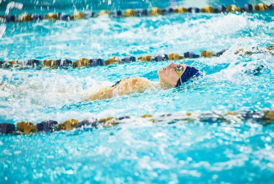 Women’s Swimming Defeats Maritime, Falls to Sarah Lawrence in Double-Duel