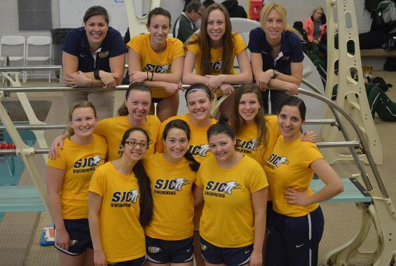 Women’s Swimming Claims 4th Place at 2016 Skyline Championships