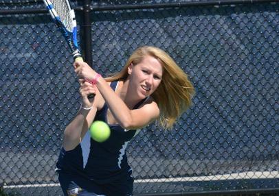 Golden Eagles W. Tennis Shuts Down Sarah Lawrence Gryphons, 9-0