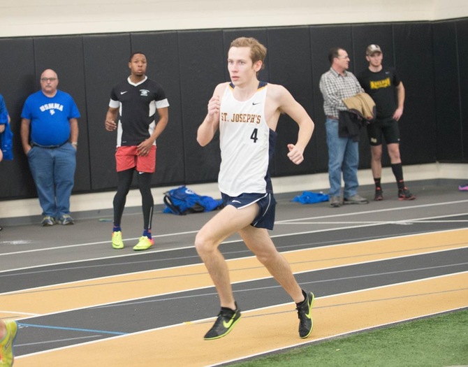 Indoor Track and Field Hosts St. Joseph's College Invitational