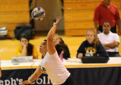 Volleyball Soars Past NYU-Poly, 3-1