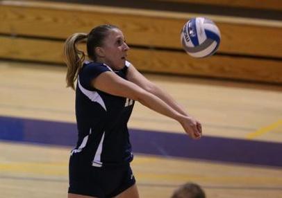 Eagles Volleyball Claws Baruch in First Home Match