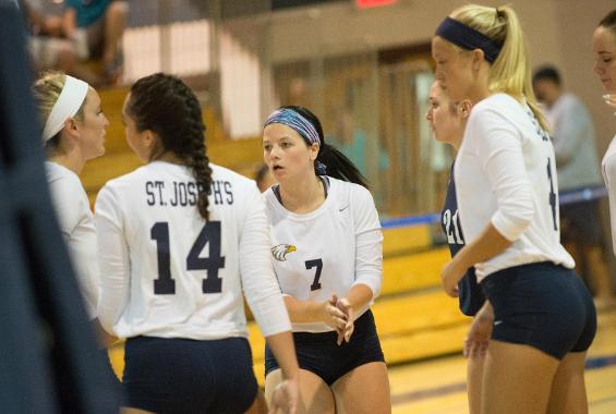 Women’s Volleyball Storms Past Old Westbury on Sunday