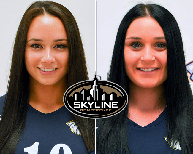 Urizzo and Senecal Land on Skyline Women’s Volleyball All-Conference Teams