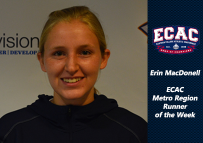 Erin MacDonell Selected as ECAC Metro Rookie of the Week