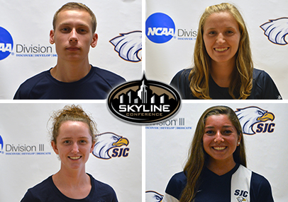 Four Golden Eagles Claim Skyline Runner/Player/Rookie of the Week Honors