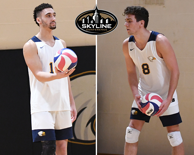 Cole and Flohr Named Skyline Player, Libero of the Week