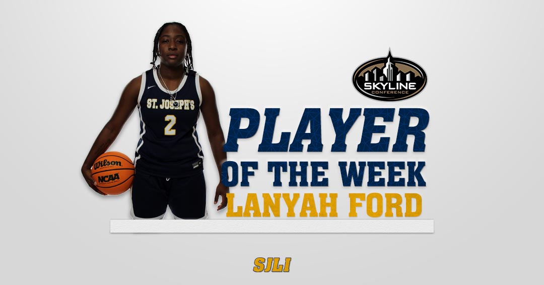 Ford Named Player of the Week